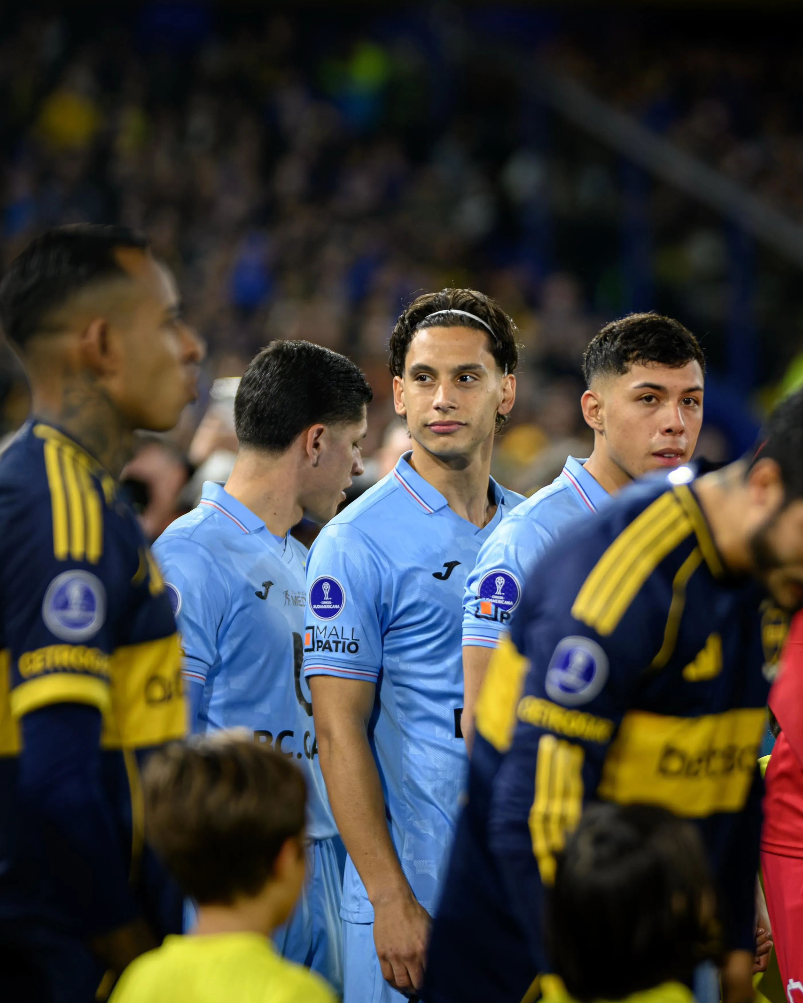 Martín Sarrafiore, en Boca – O’Higgins por la Copa Sudamericana 2026. (@MartinSarrafiore)