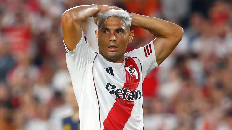 Maxi Salas, delantero de River.