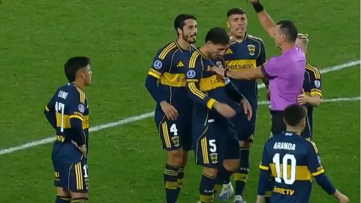 El encontronazo de Paredes con Roldán.