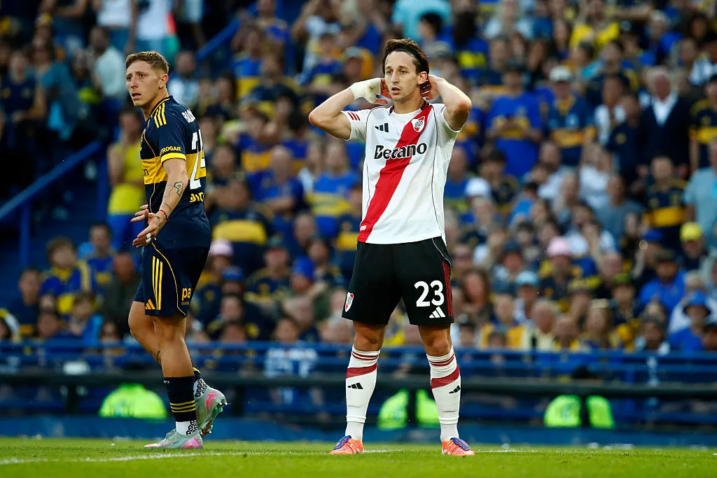 Matías Galarza Fonda, futbolista de River. (Getty Images)