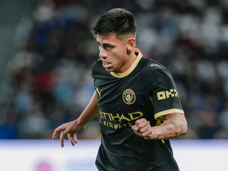 Echeverri picó su penal ante Inter en la caída del Manchester City