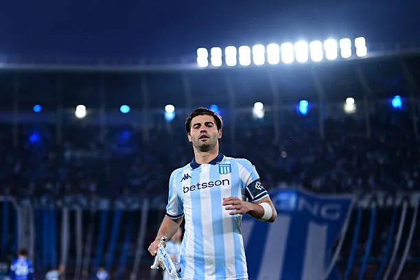 Santiago Sosa, capitán de Racing Club. (Getty Images)