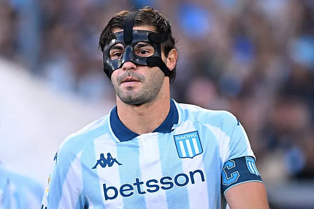 Santiago Sosa, capitán de Racing Club. (Getty Images)