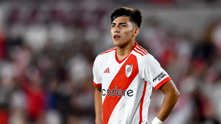 Ian Subiabre, durante su etapa en River.