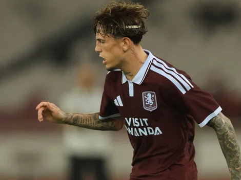 Palo de Garnacho a Chelsea tras debutar en Aston Villa