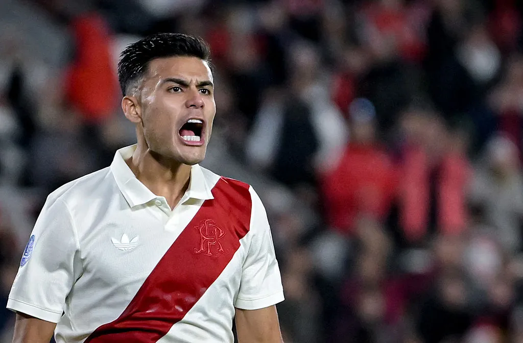Fausto Vera, mediocampista de River. (Getty Images)