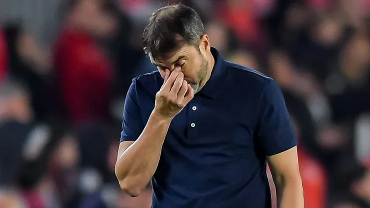 Coudet, entrenador de River.