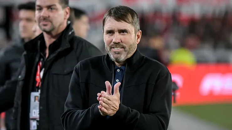 Eduardo Coudet, director técnico de River Plate.