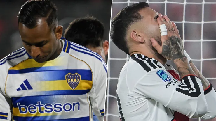 Boca y River, lejos en la Tabla Anual.