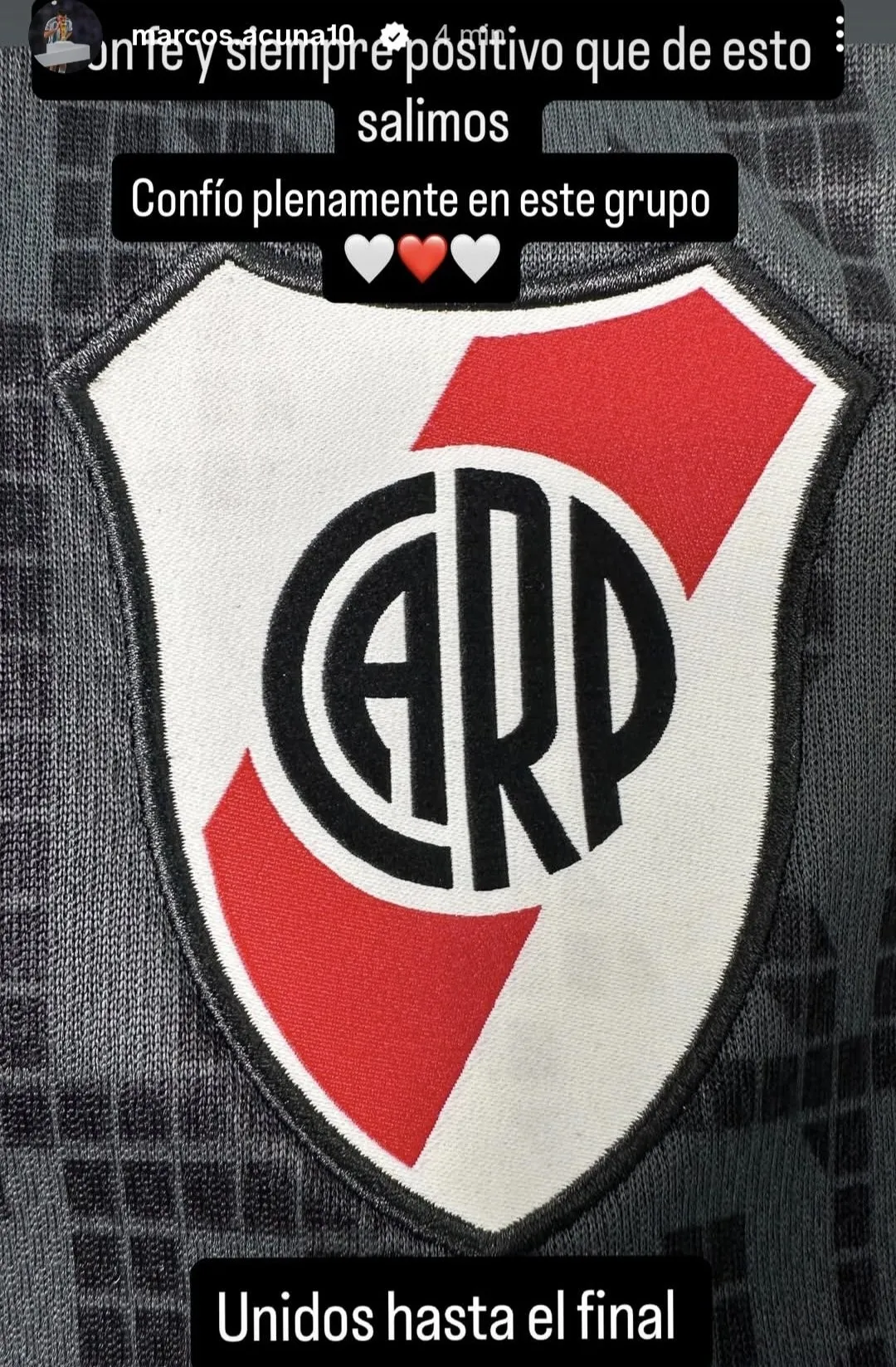 La historia de Marcos Acuña.