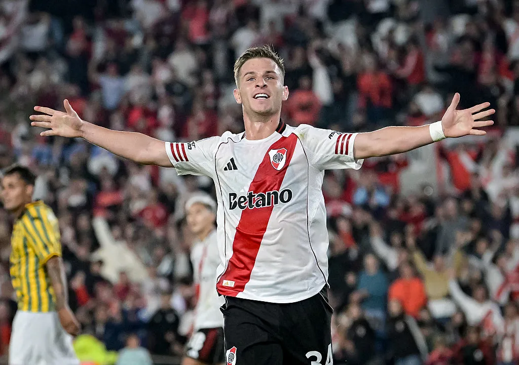 Giuliano Galoppo, futbolista de River Plate. (Getty Images)