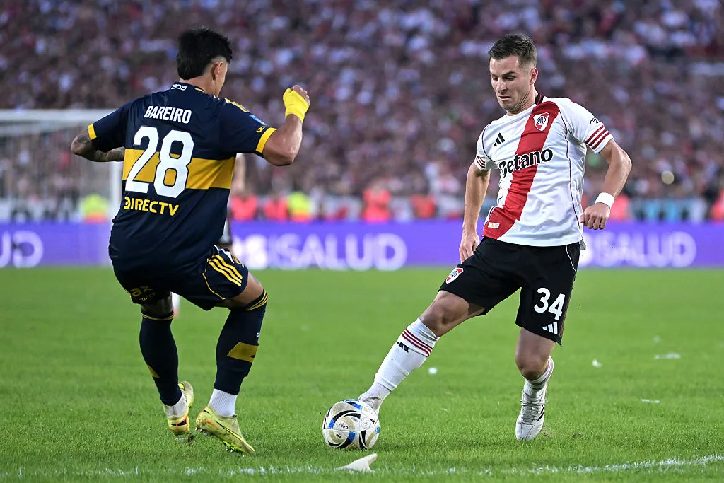 Giuliano Galoppo, futbolista de River Plate. (Getty Images)