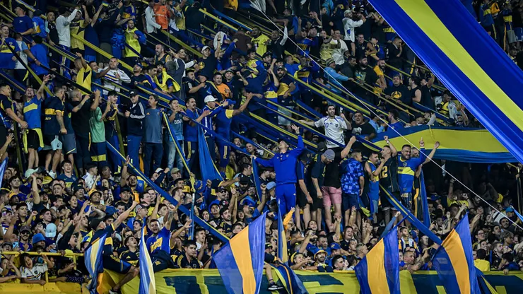 Los hinchas de Boca Juniors.
