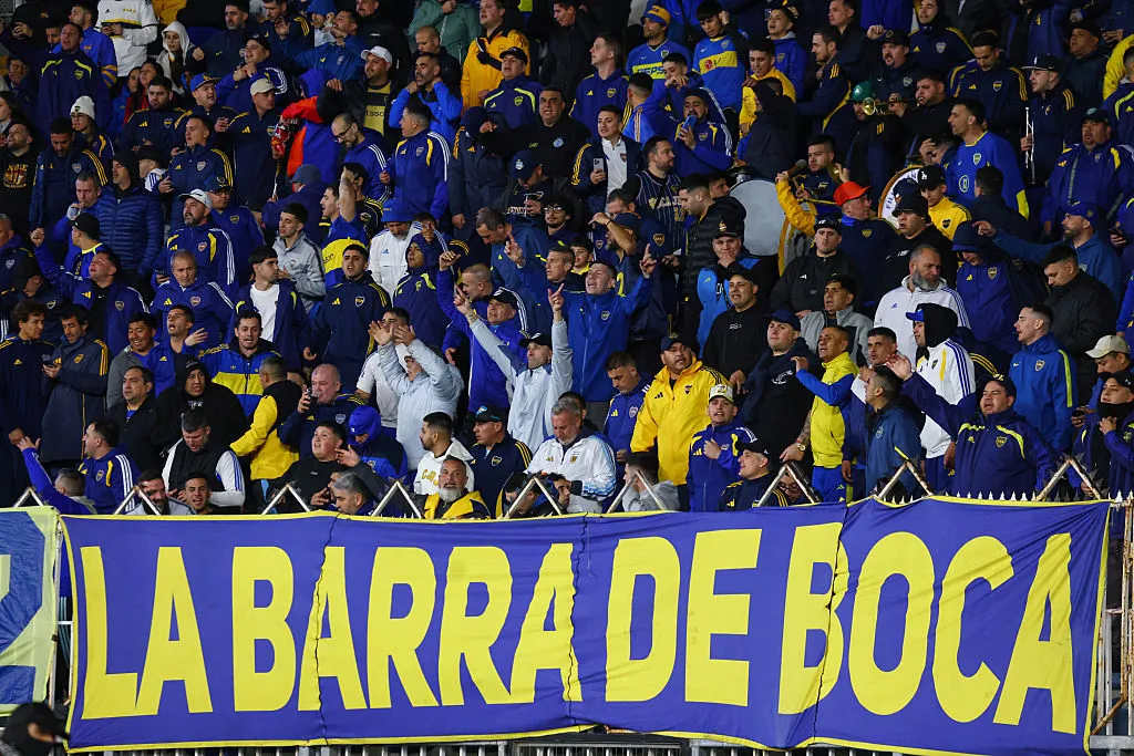 Los hinchas de Boca Juniors. (Getty Images)