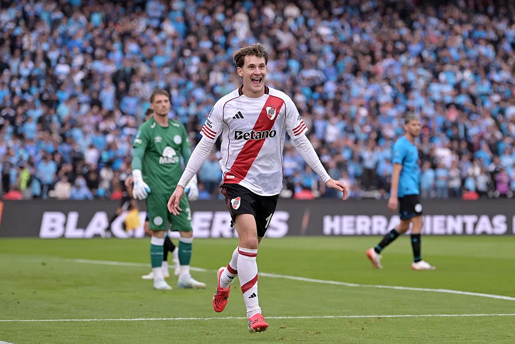 Facundo Colidio, delantero de River Plate. (Getty Images)