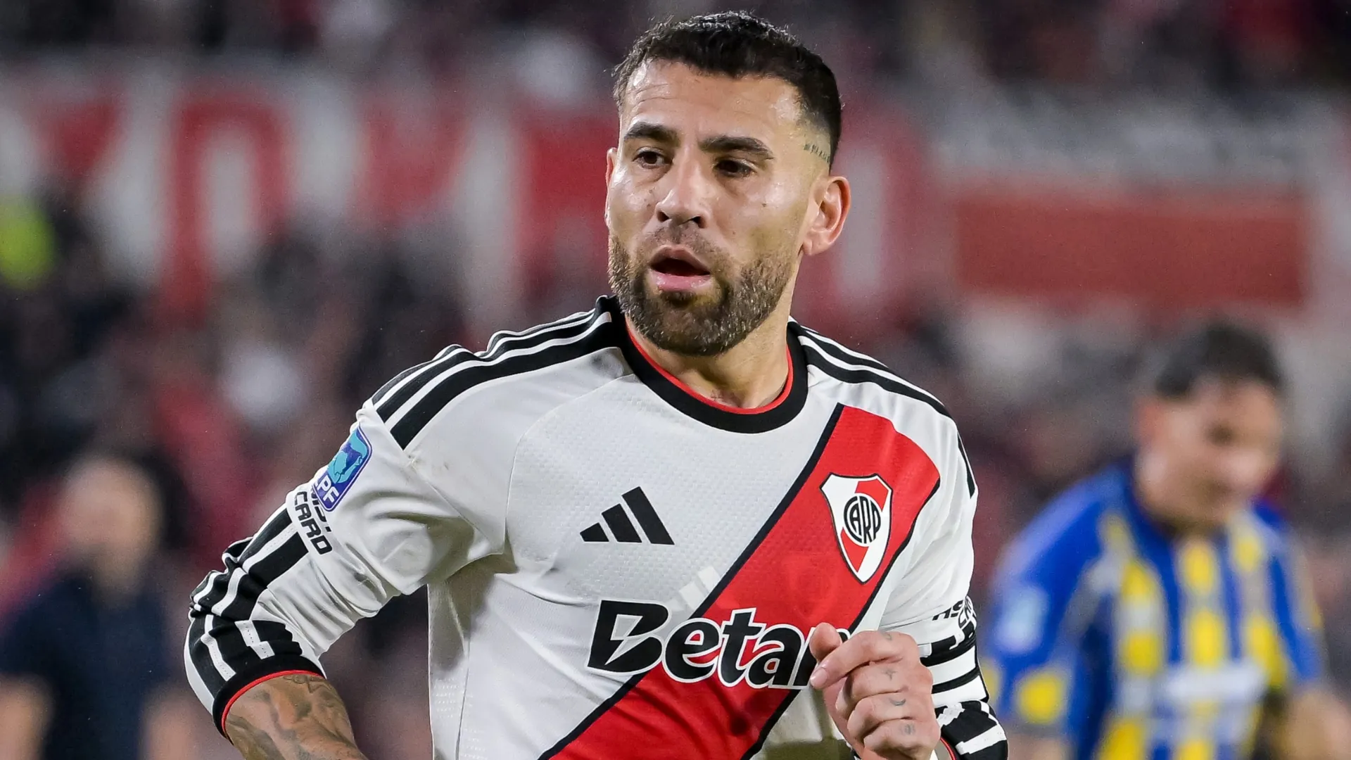 Nicolás Otamendi, capitán de River.