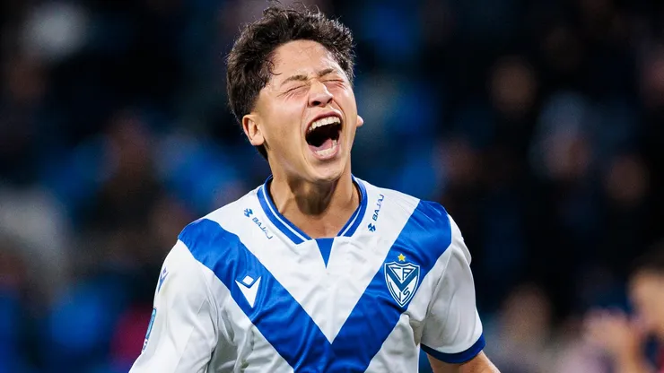 Thiago Aguirre, delantero de Vélez.