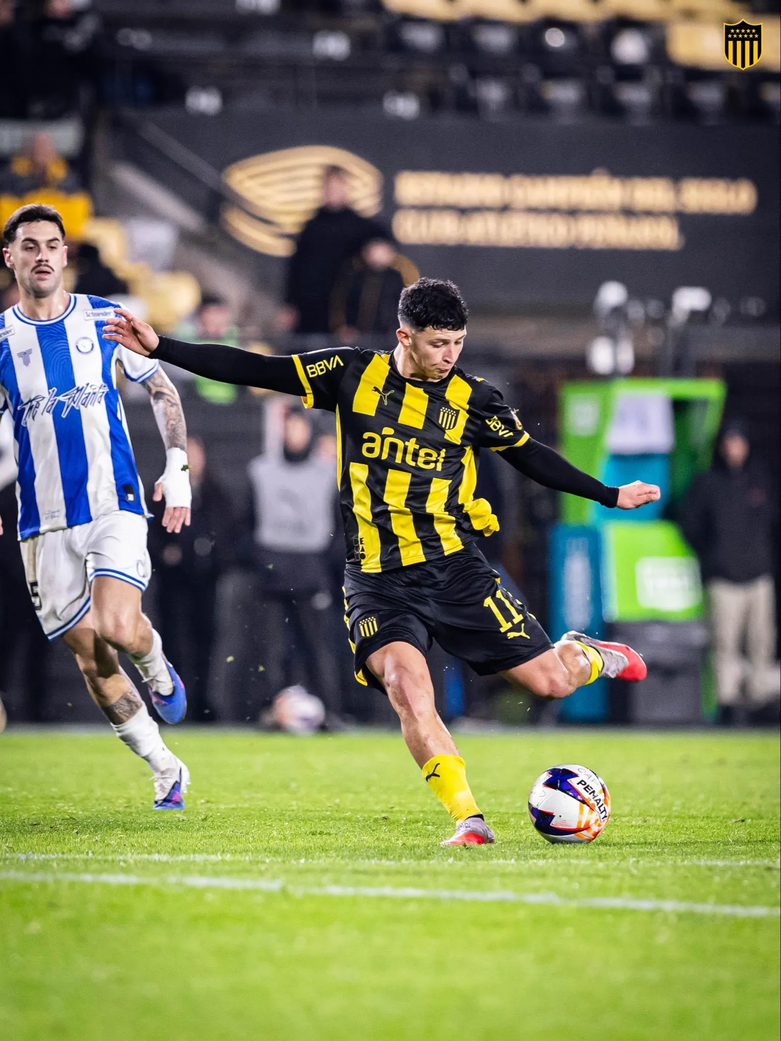 Cristian Jaime en Peñarol. (Foto: Prensa Peñarol).
