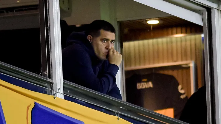 Riquelme, presidente de Boca.
