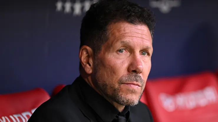 Diego Simeone, entrenador argentino.