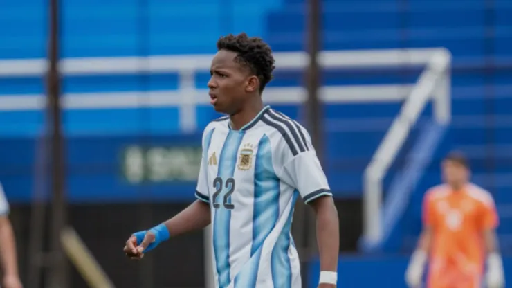 Kiki Ramos en la Selección Argentina.