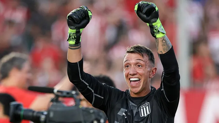 Fernando Muslera, arquero de Estudiantes.