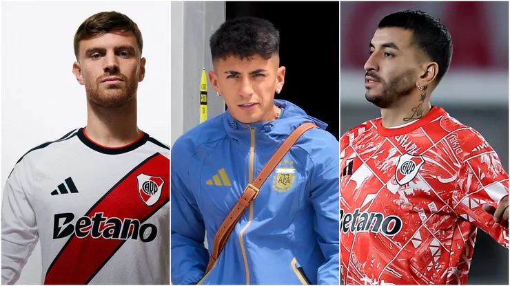 Lucas Beltrán - Thiago Almada - Ángel Correa