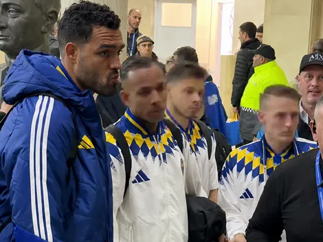La verdad de los 4 jugadores de Boca “olvidados” en la puerta del Estadio Tomás Adolfo Ducó