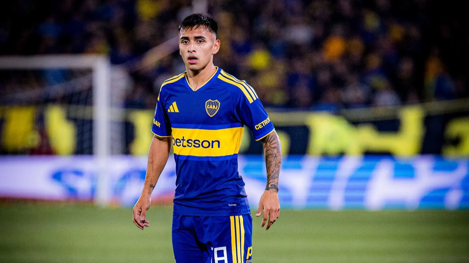 Milton Delgado, mediocampista de Boca.