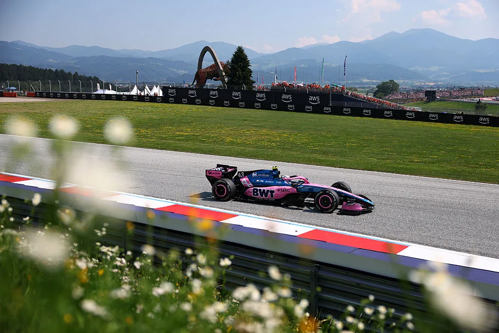 Colapinto en Austria. (Foto: Getty)