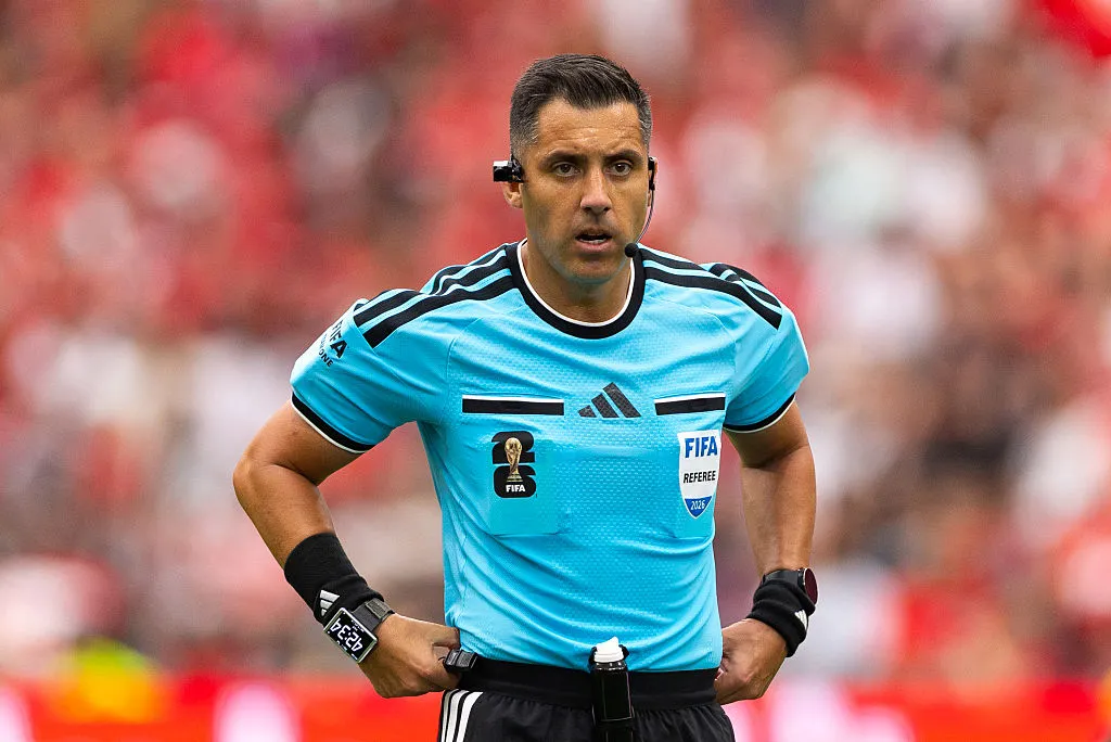 Cristian Garay, árbitro chileno. (Getty Images)