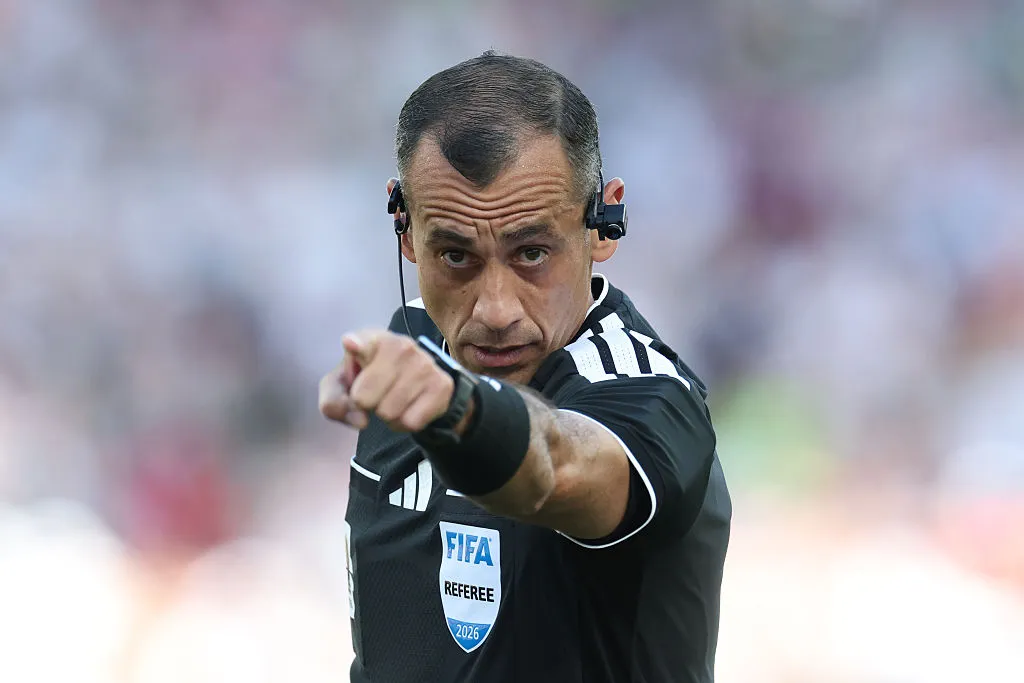 Juan Gabriel Benitez, árbitro paraguayo. (Getty Images)