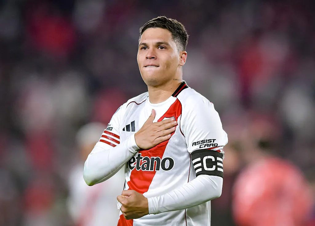 Juan Fernando Quintero, en su última etapa en River. (Getty Images)