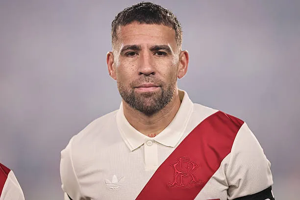 Nicolás Otamendi, capitán de River. (Getty Images)