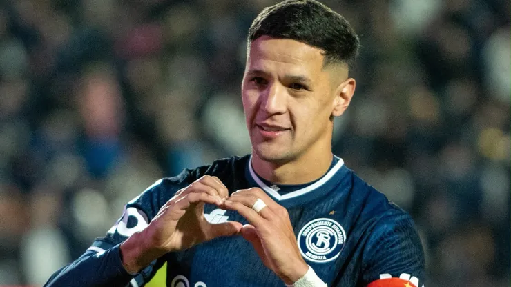 Álex Arce, goleador de Independiente Rivadavia de Mendoza.