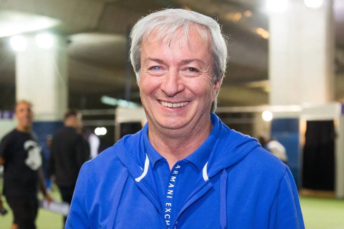 Fabián Berlanga, presidente de Vélez.