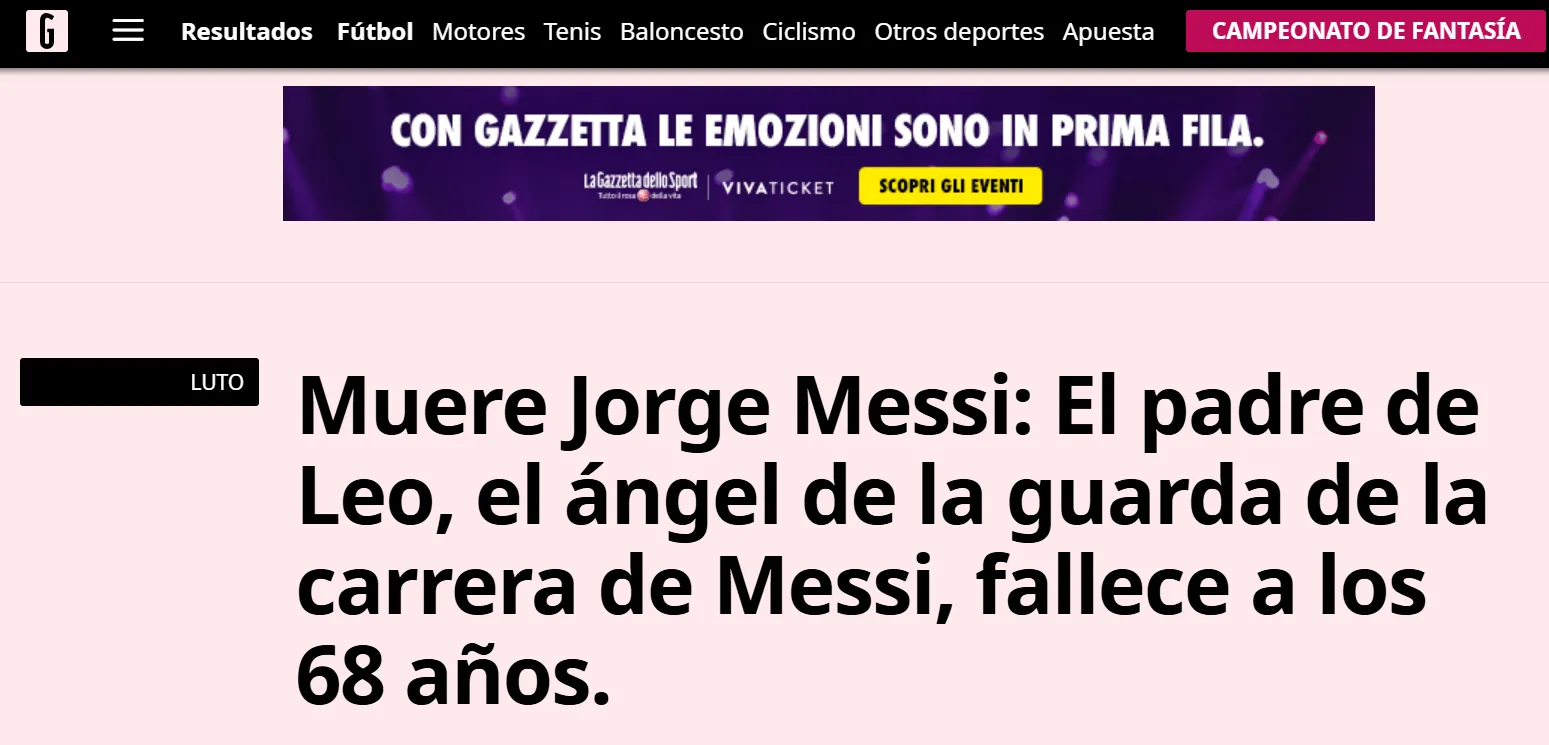Gazzetta dello sport – Italia