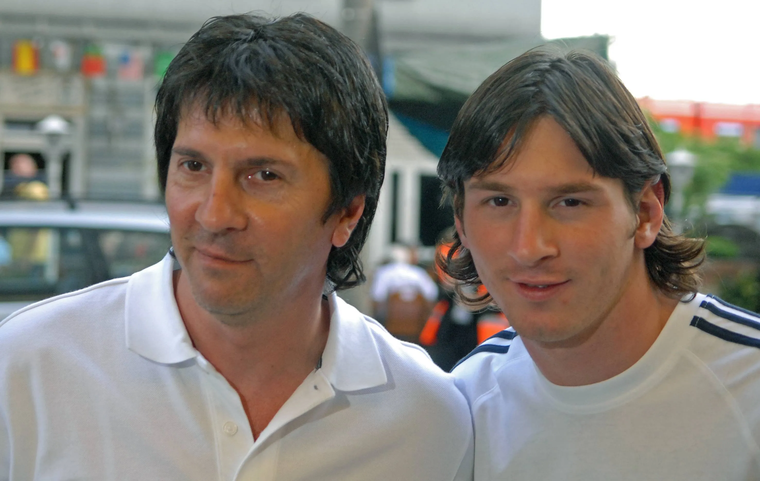 Jorge y Lionel Messi. (Foto: Imago).