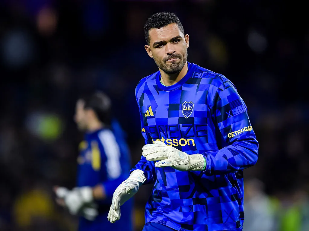 Álvaro Montero, arquero de Boca. (Getty Images)