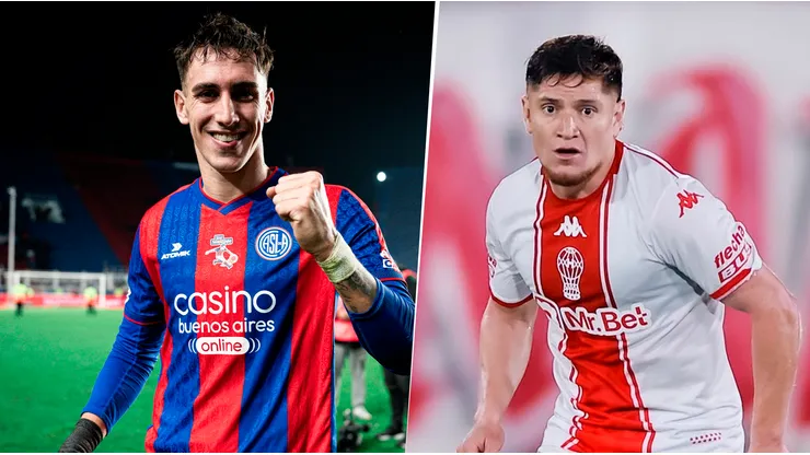 Las formaciones de San Lorenzo y Huracán para el clásico