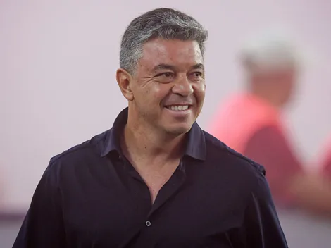 Gallardo reapareció mientras Coudet vive su peor momento: "Estoy muy contento"