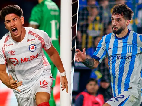 Las posibles formaciones de Argentinos y Racing