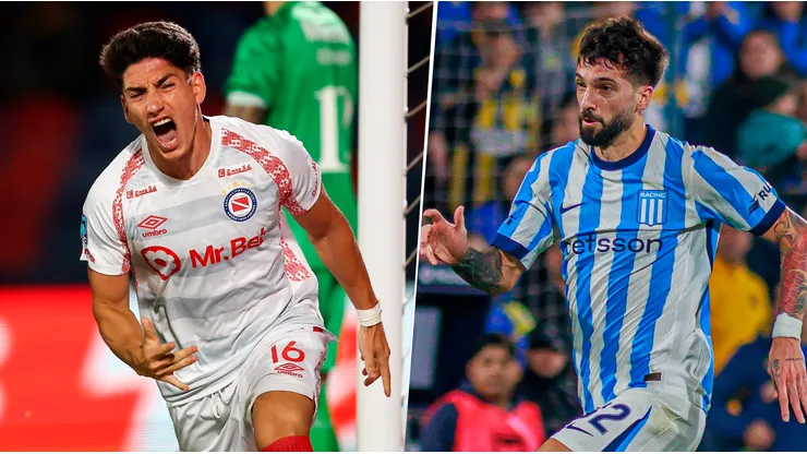 Las posibles formaciones de Argentinos y Racing