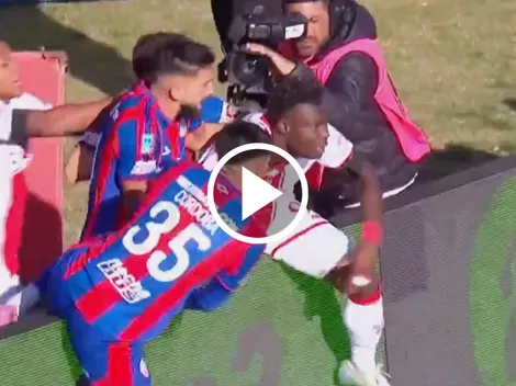 Togo Gigio, roja y "jugadores": caótico minuto en San Lorenzo vs. Huracán