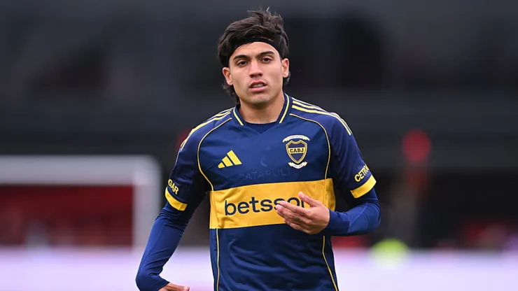 Exequiel Zeballos, delantero de Boca.