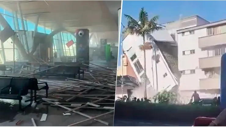 Imágenes del terremoto en Colombia.