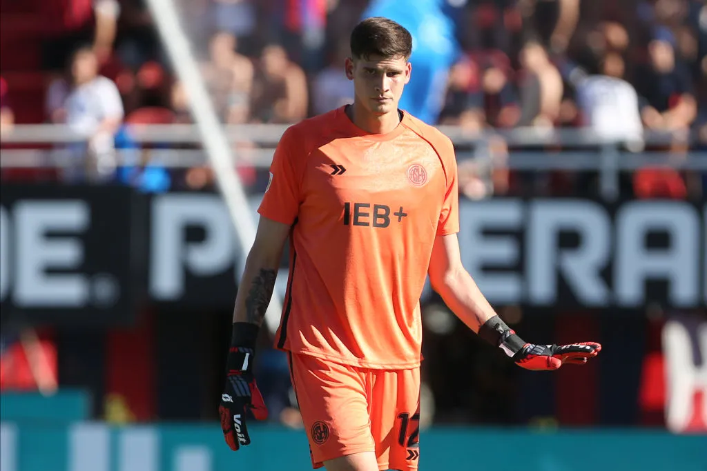 Orlando Gill, arquero paraguayo de San Lorenzo. (Getty Images)