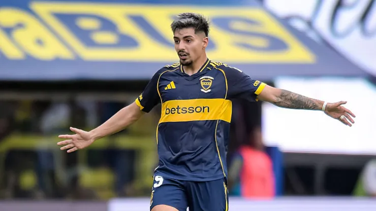Williams Alarcón, mediocampista de Boca.