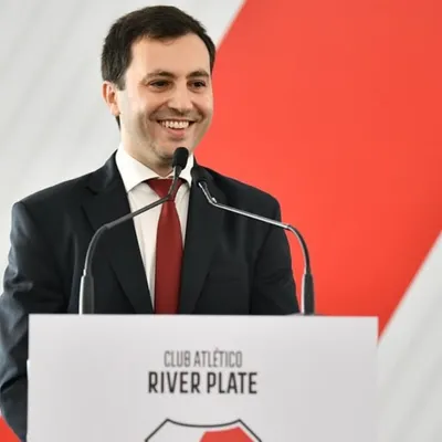 Di Carlo habló de todo: el presente de River, la banca a Coudet y el error con los borrados
