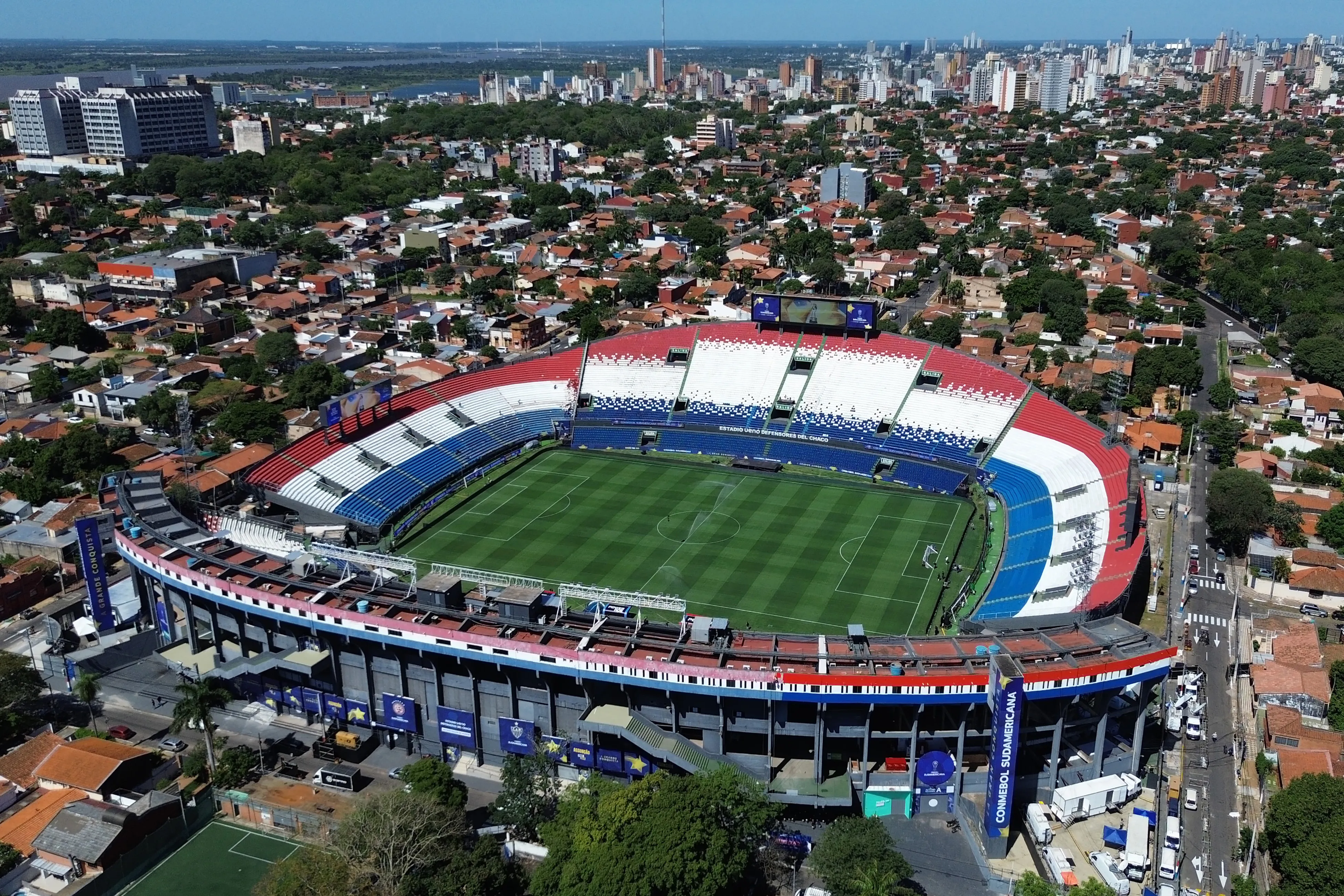 El Estadio Defensores del Chaco. (Foto: Getty)